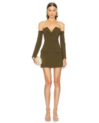 Cult Gaia - Vestido Sol En Color Verde Oliva Talla En - Lyst
