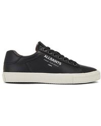 AllSaints - Underground Leather Low Top - Lyst