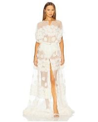 Norma Kamali - Super Os Sleeveless Bf Flared Gown - Lyst