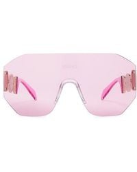 Versace - Shield Sunglasses - Lyst