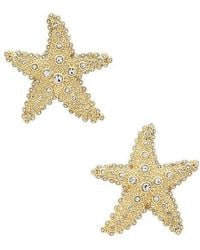 BaubleBar - Hängeohrringe Textured Seashell - Lyst