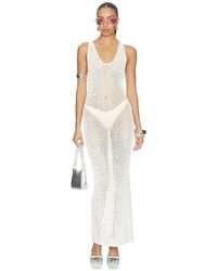 superdown - Zia Crochet Maxi Dress - Lyst
