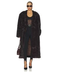 Source Unknown - Dhanila Faux-Fur Coat - Lyst