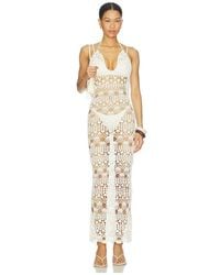 MORE TO COME - Ambar Crochet Maxi Dress - Lyst