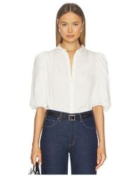Citizens of Humanity - Anya Puff Sleeve Shirt - Lyst