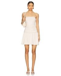 Susana Monaco - Tube Gathered Flared Dress - Lyst