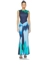 Eywasouls Malibu - Annie Sleeveless Midi Dress - Lyst