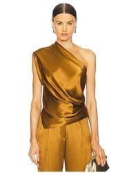 The Sei - Asymmetrical Lapel Top - Lyst