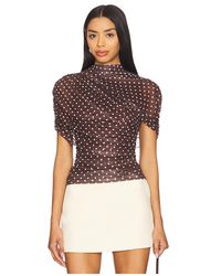 Amanda Uprichard - Oberteil Evianna - Lyst
