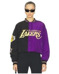 Terez - X Revolve Lakers Multi Logo Bomber - Lyst