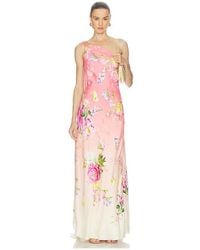 Hemant & Nandita - One Shoulder Sash Dress - Lyst