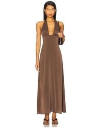 WeWoreWhat - X Revolve Halter Deep V Maxi - Lyst
