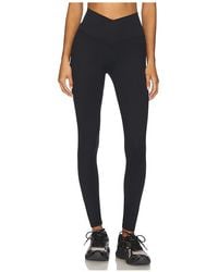 WellBeing + BeingWell - Flowwell Callista Crossover Legging En Color Negro Talla (También En M, S, Xl, Xs, Xxs) - Lyst