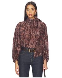 L'Agence - 'Agence Oversize-Bluse Rhett - Lyst