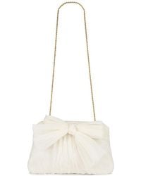 Loeffler Randall - Rayne Pleated Bow Clutch - Lyst