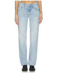Pistola - Issa Mid Rise Relaxed Straight Jeans - Lyst