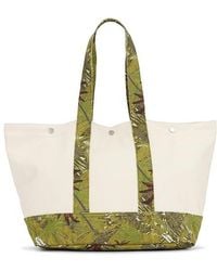 AllSaints - Bolso Tote En Color Crema Talla - Lyst