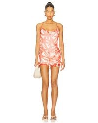 Amanda Uprichard - Audria Skort Romper - Lyst