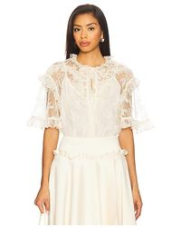 AKNVAS - Kurzarm-Oberteil Kyra - Lyst