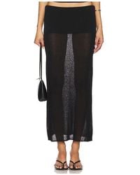geel - Falda Maxi Danni En Color Negro Talla (También En M, Xl) - Lyst