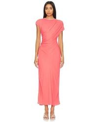L'academie - 'Academie By Marianna Bardot Midi Dress - Lyst