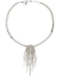 Anton Heunis - Short Chain With A Chandelier Brooch Necklace - Lyst