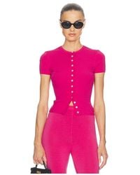 Helsa - Beckette Knit Cardi - Lyst