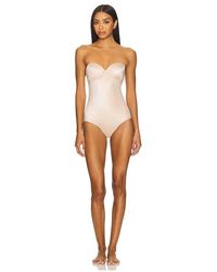 Spanx - Sculpt Suit Your Fancy Strapless Bodysuit - Lyst
