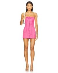 GUIZIO - Satin Corset Dress - Lyst