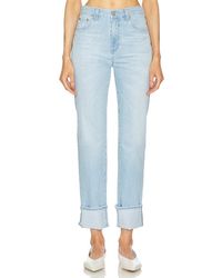 AG Jeans - Saige Crop Straight Leg - Lyst