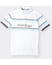 Saint Laurent Vintage Polo Shirt - White