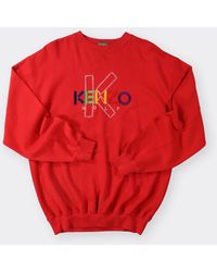 KENZO Vintage Sweatshirt - Red