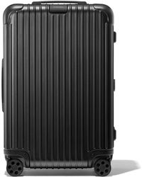 RIMOWA Essential Check-in M luggage in Black for Men | Lyst