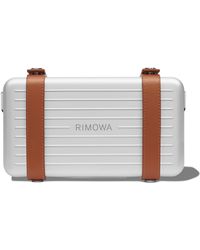RIMOWA Personal Aluminium Cross-body Bag - Metallic