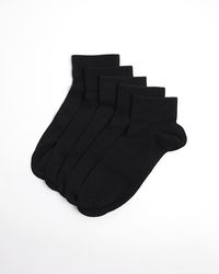 River Island - 5pk Rib Ankle Socks - Lyst