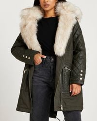 river island notorious parka