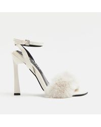 river island clear heels