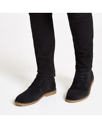 River island desert boots sale
