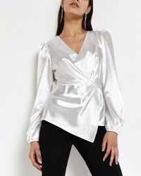 River Island Long-sleeved tops for Women - Up to 77% off | Lyst