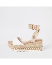 River Island Espadrille shoes and sandals for Women | Online Sale up to 52%  off | Lyst