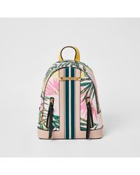 river island backpack women's