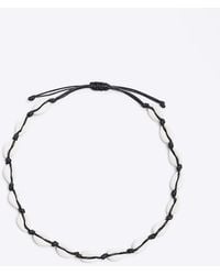 River Island - White Shell Short Necklace - Lyst