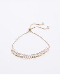 River Island - Diamante Bracelet - Lyst