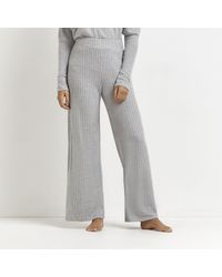 River Island Grey Drop Crotch Harem 
