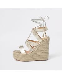 River Island sandals for Women Up to 60% at Lyst.com