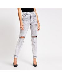 river island ripped jeans womens