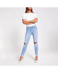 river island ripped jeans womens