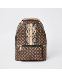 river island backpack women's