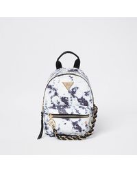 river island womens backpack