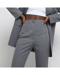 River Island Grey Drop Crotch Harem 